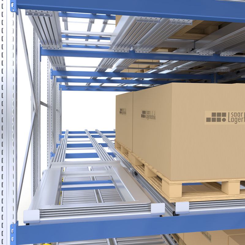 Carrier Push-Back Regale